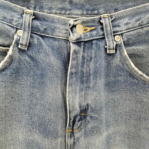 ラングラー Wrangler ダメージ加工 リラックスフィットデニムパンツ メンズ 30 30
