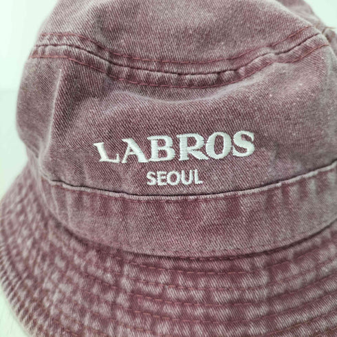 labrosseoul ロゴ刺繍 キャップ メンズ