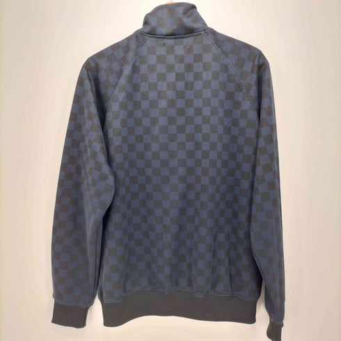 フレッドペリー FRED PERRY ポルトガル製 ブロックチェック フルジップ トラックジャケット メンズ UK:40