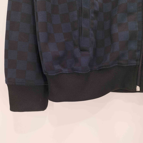 フレッドペリー FRED PERRY ポルトガル製 ブロックチェック フルジップ トラックジャケット メンズ UK:40