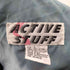 ACTIVE STUFF 80-90s 総柄切替バイカラーナイロンジャケット メンズ JPN:L