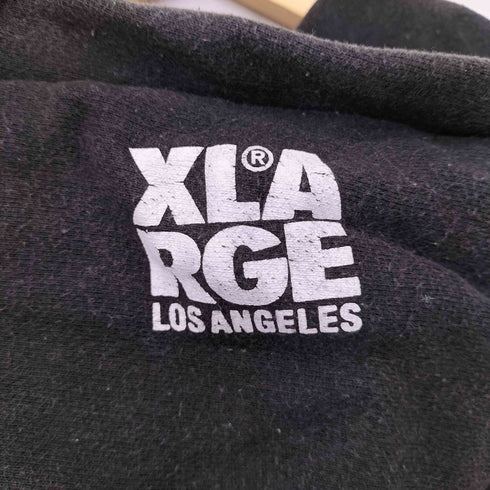 エクストララージ XLARGE フロントプリント プルオーバーパーカー メンズ import:M