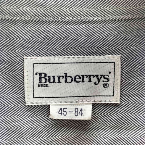 バーバリーズ BURBERRYS レギュラーカラーシャツ メンズ 45-84