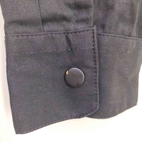 フレッドペリー FRED PERRY EMBROIDERED ZIP THROUGH SHIRT メンズ S