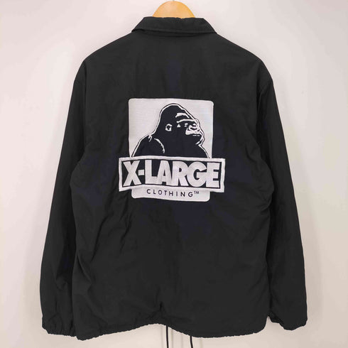 エクストララージ XLARGE バッグ刺繍コーチジャケット メンズ L