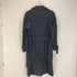 アクアスキュータム AQUASCUTUM イタリア製 チンストラップ ダブルポケット ステンカラーコート レディース 7F