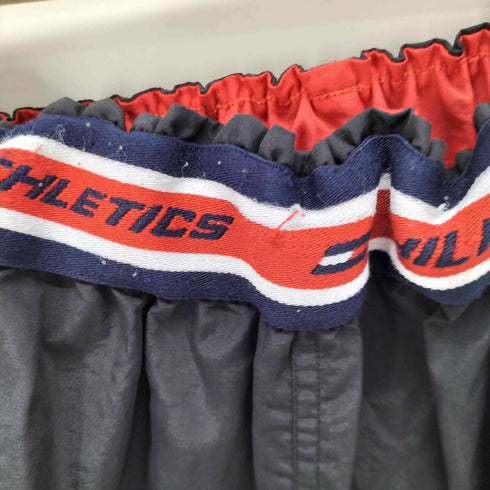 トミーヒルフィガー TOMMY HILFIGER HILFIGER ATHLETICS 90S フラッグロゴ サイドボタンナイロンワイドパンツ メンズ JPN:XL