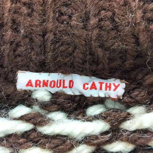ARNOULD CATHY ノルディックニット メンズ