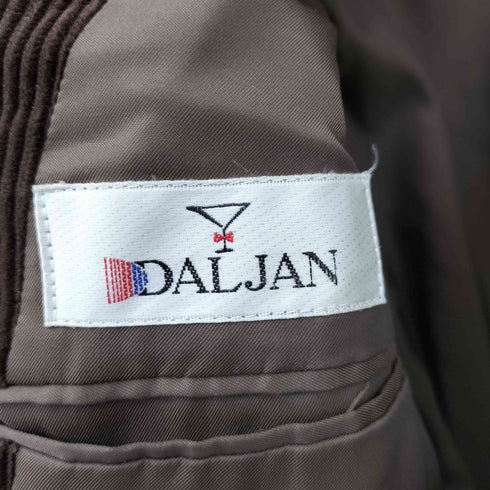 DALJAN 太畝 コーデュロイ 2B テーラードジャケット メンズ