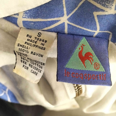ルコック スポルティフ le coq sportif 総柄刺繍デザインジップジャケット メンズ JPN:S