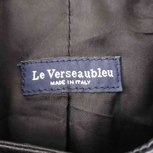 Le Verseaubleu イタリア製 羊革 レザーライダースジャケット レディース EUR:40