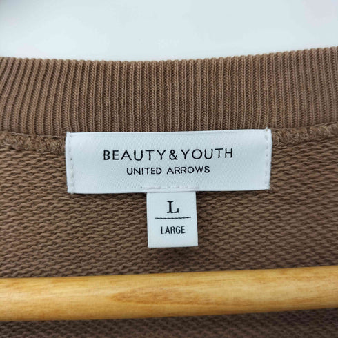 ビューティーアンドユースユナイテッドアローズ BEAUTY & YOUTH UNITED ARROWS クラッシュスウェット メンズ JPN:L
