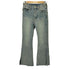 エックスガール X-girl HIGH WAISTED FLARE DENIM レディース 1