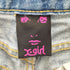 エックスガール X-girl HIGH WAISTED FLARE DENIM レディース 1