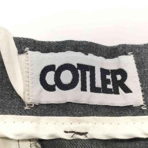 COTLER 80S USA製 2タックスラックス メンズ