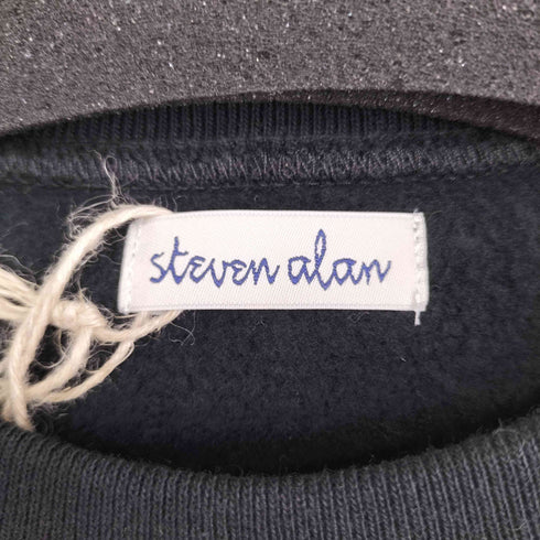 スティーブンアラン Steven Alan セットインスリーブ クルーネック スウェット メンズ JPN:S