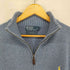 ポロバイラルフローレン Polo by RALPH LAUREN ハイネックハーフジップコットンL/S ニット メンズ JPN:XL
