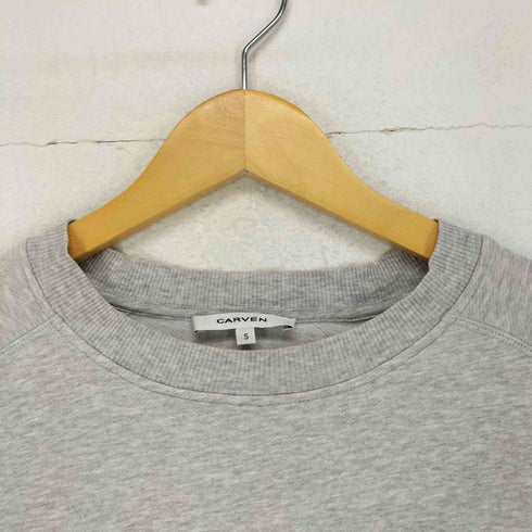 カルヴェン CARVEN Cut Out Logo Sweatshirt レディース import:S