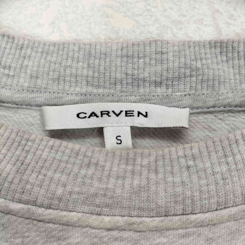 カルヴェン CARVEN Cut Out Logo Sweatshirt レディース import:S