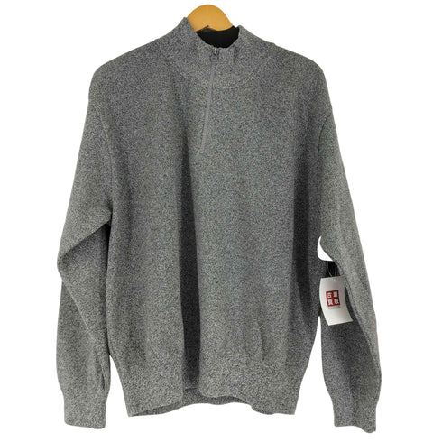 クレプスキュール crepuscule Moss Stitch Half Zip Pullover メンズ 1