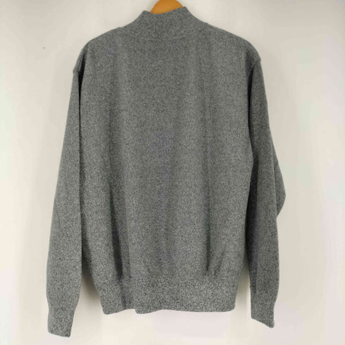 クレプスキュール crepuscule Moss Stitch Half Zip Pullover メンズ 1