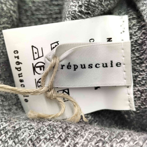 クレプスキュール crepuscule Moss Stitch Half Zip Pullover メンズ 1