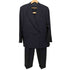 バーバリーズ BURBERRYS 80-90s TASMANIA & KID MOHAIR ピークドラペル モヘア混 ダブルブレスト テーラードジャケット セットアップ メンズ 50