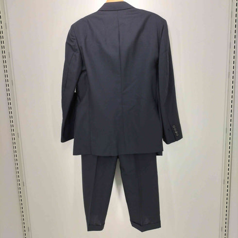 バーバリーズ BURBERRYS 80-90s TASMANIA & KID MOHAIR ピークドラペル モヘア混 ダブルブレスト テーラードジャケット セットアップ メンズ 50