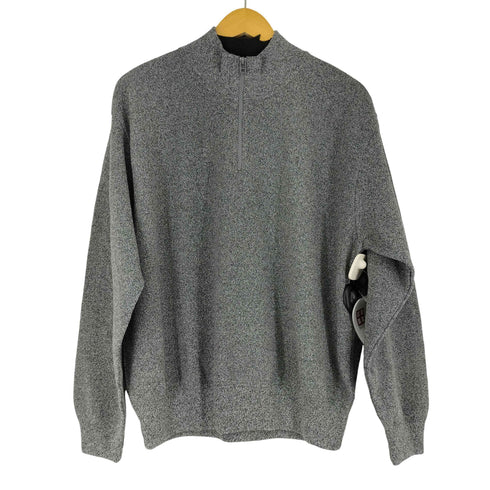 クレプスキュール crepuscule Moss Stitch Half Zip Pullover メンズ 1