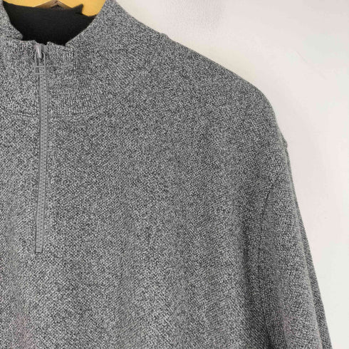 クレプスキュール crepuscule Moss Stitch Half Zip Pullover メンズ 1