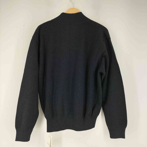 クレプスキュール crepuscule Moss Stitch Half Zip Pullover メンズ 1