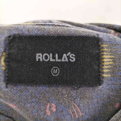 ローラス ROLLAS 総柄デニムシャツ レディース import:M
