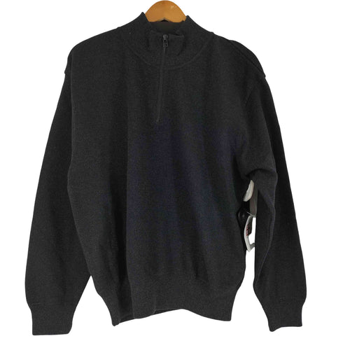 クレプスキュール crepuscule Moss Stitch Half Zip Pullover メンズ 1