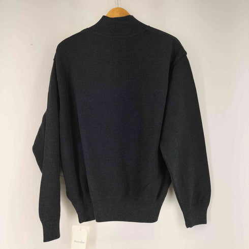 クレプスキュール crepuscule Moss Stitch Half Zip Pullover メンズ 1