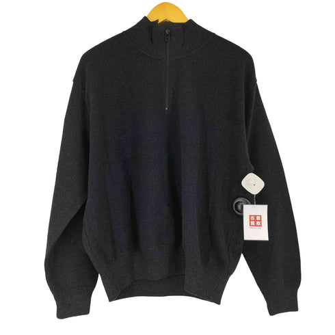 クレプスキュール crepuscule Moss Stitch Half Zip Pullover メンズ 1
