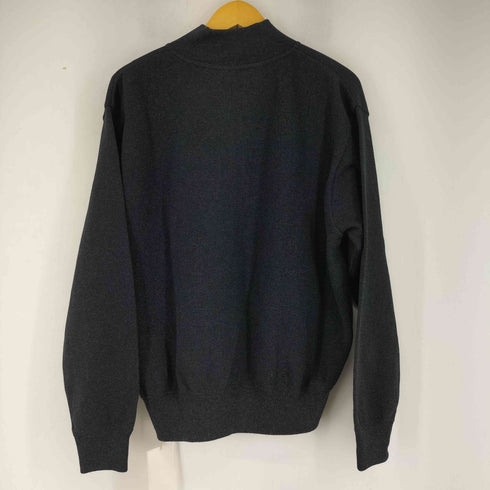 クレプスキュール crepuscule Moss Stitch Half Zip Pullover メンズ 1