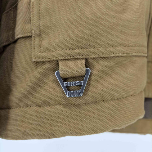 ファーストダウン FIRST DOWN FIRE PROOF DUCK HOODED JKT メンズ import:L