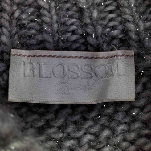 BLOSSOM イタリア製 アルパカ モヘア混 アクリルウール ローゲージ ニットベスト レディース import:M