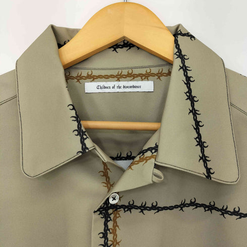 チルドレンオブザディスコーダンス Children of the discordance 20AW PERSONAL DATA PRINT SHIRT C メンズ