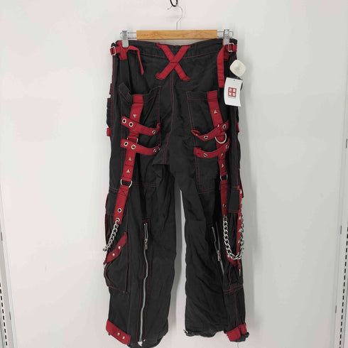 トリップニューヨークシティ TRIPP NYC Studs Zip Gimmick Special Bondage Design Wide Pants スタッズジップボンテージパンツ パンク Y2K メンズ JPN:M