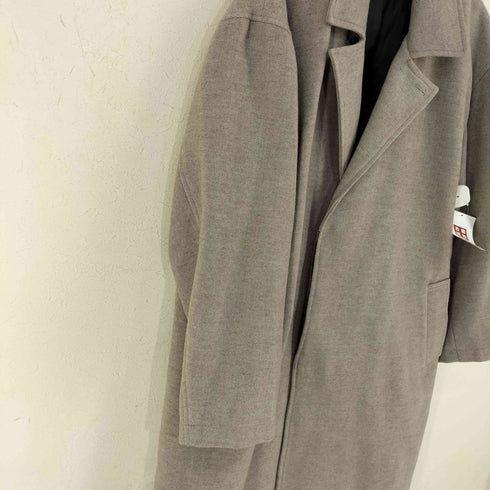 エマクローズ EMMA CLOTHES オーバーサイズ ビーバーメルトン ロングチェスターコート メンズ JPN:L