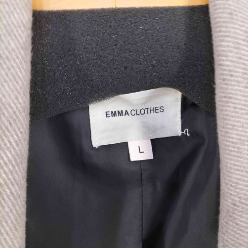 エマクローズ EMMA CLOTHES オーバーサイズ ビーバーメルトン ロングチェスターコート メンズ JPN:L