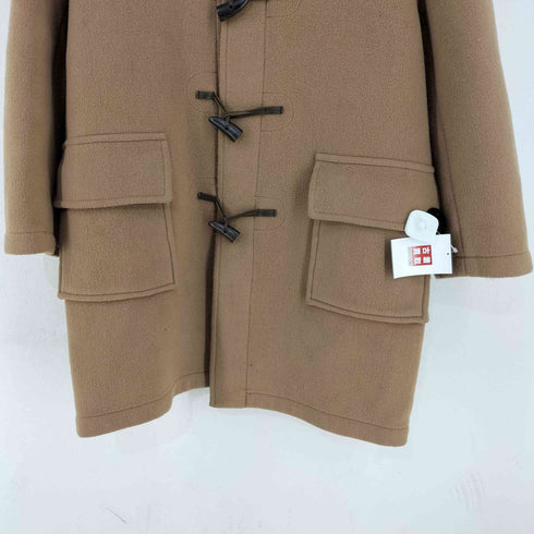 バーバリーズ BURBERRYS 英国製 裏チェック メルトンウール ダッフルコート メンズ import:M