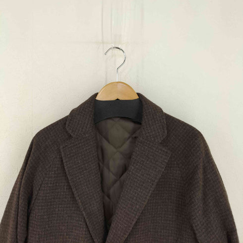 スーツセレクト SUIT SELECT ウールブレンド ラグランチェスターコート RE:NEWOOL メンズ JPN:L