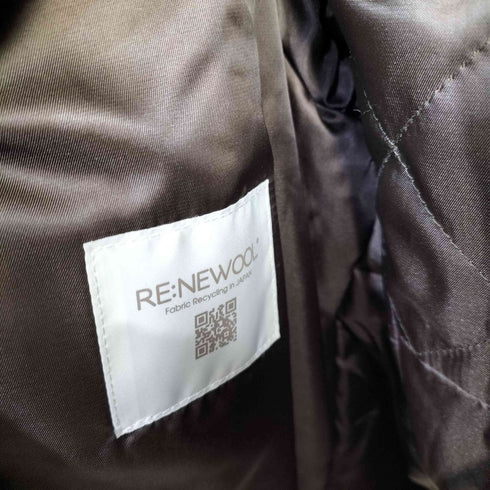 スーツセレクト SUIT SELECT ウールブレンド ラグランチェスターコート RE:NEWOOL メンズ JPN:L