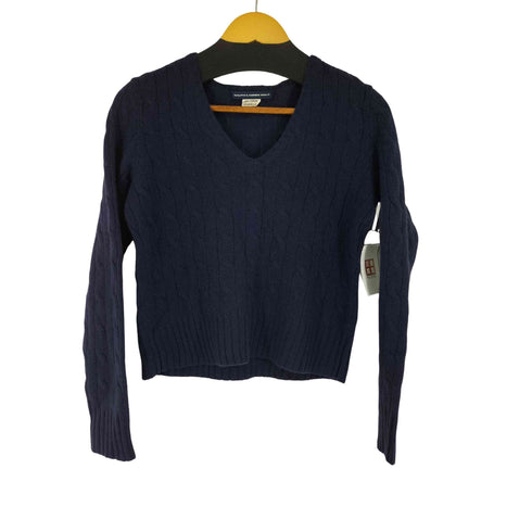 ラルフローレンゴルフ RALPH LAUREN GOLF カシミヤ vネックニット レディース