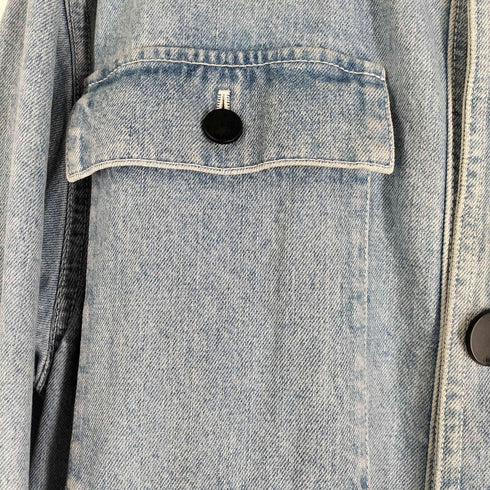 ゴーシャラブチンスキー Gosha Rubchinskiy バック刺繍 デニムカバーオール 陰陽 メンズ import:L