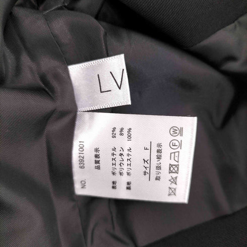ラブユ LVEU. フレアカフスクロップドジャケット レディース F