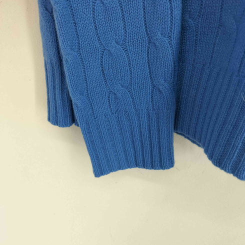 ラルフローレン RALPH LAUREN スモールポニー刺繍 ケーブルニット レディース JPN:M