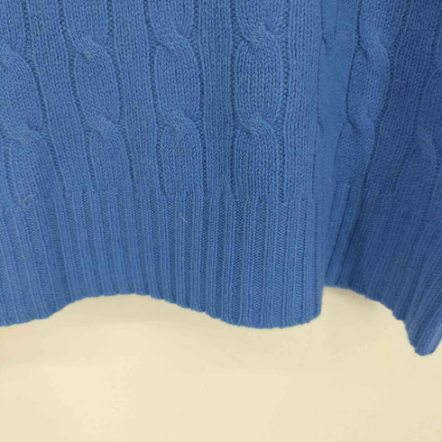 ラルフローレン RALPH LAUREN スモールポニー刺繍 ケーブルニット レディース JPN:M